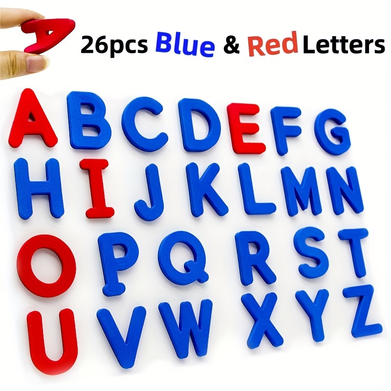 Kids Education Number - Rot & Blau Englischer Buchstabe Magnetische