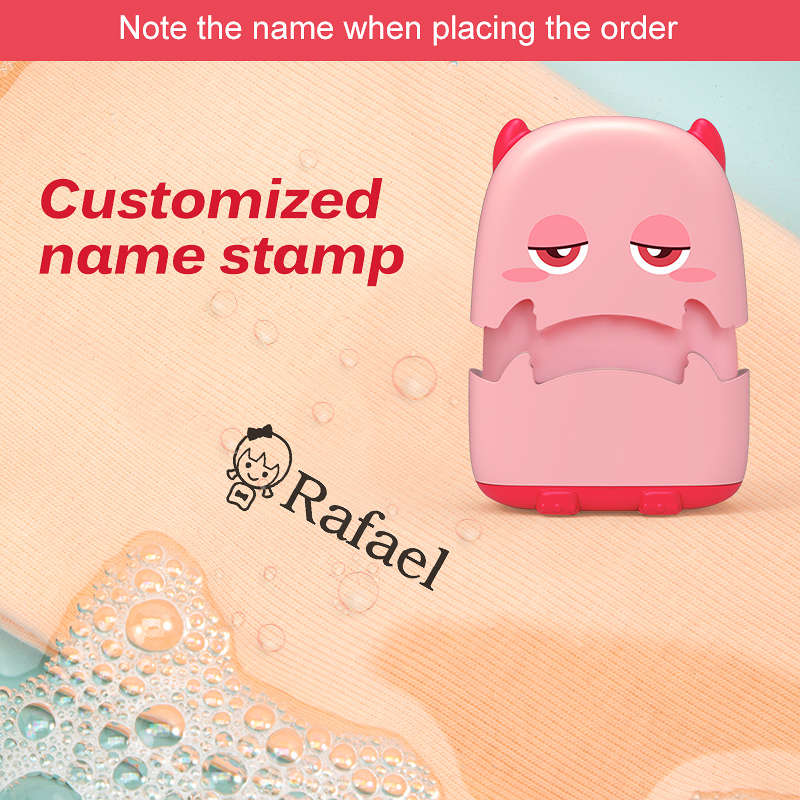 Kids Education Name - Personalisierter Namensstempel für Kinder - Wasserfestes
