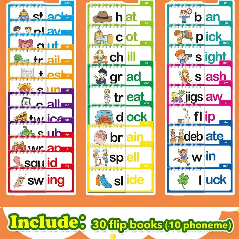 30. Lesen und Reihen, Flip-Büc – Kids Education Rhymes Bewertung und Preis
