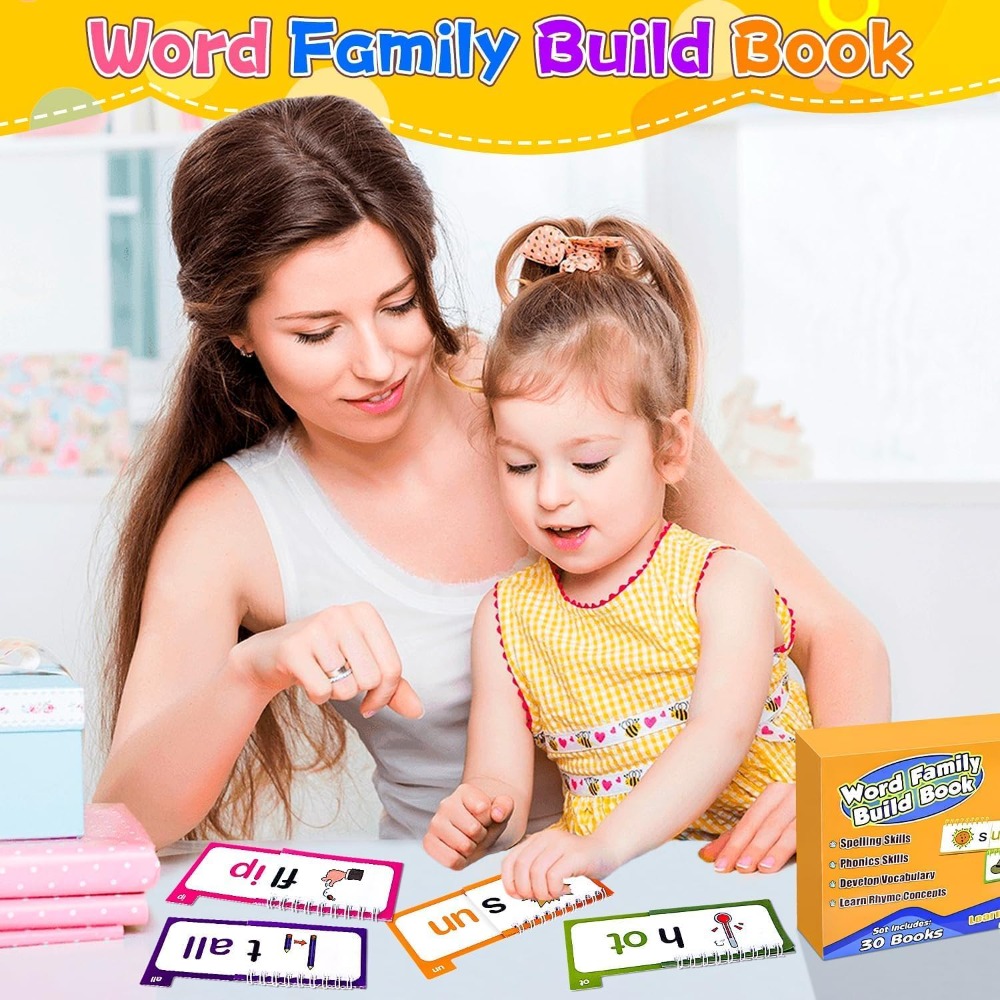 Phonics-Lernkarten, 30 Reim-Le – Kids Education Rhymes Bewertung und Preis