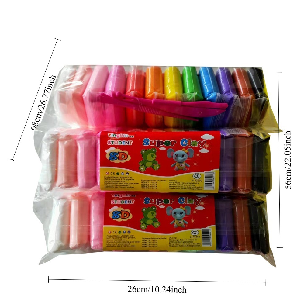Knetmasse mit 10g Tonkern, gem – Kids Education Content Bewertung und Preis