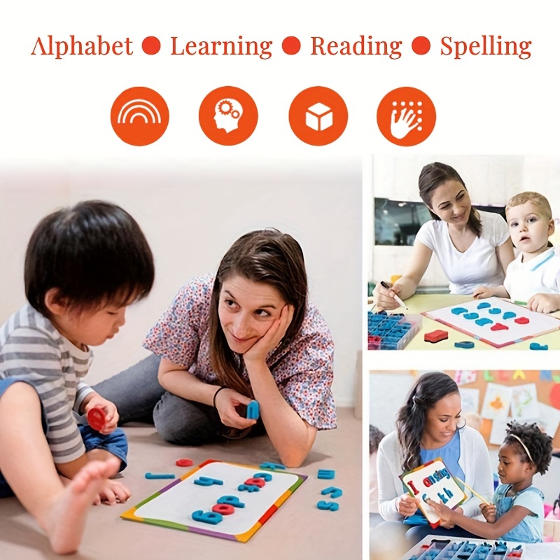 Rot & Blau Englischer Buchstab – Kids Education Number Bewertung und Preis